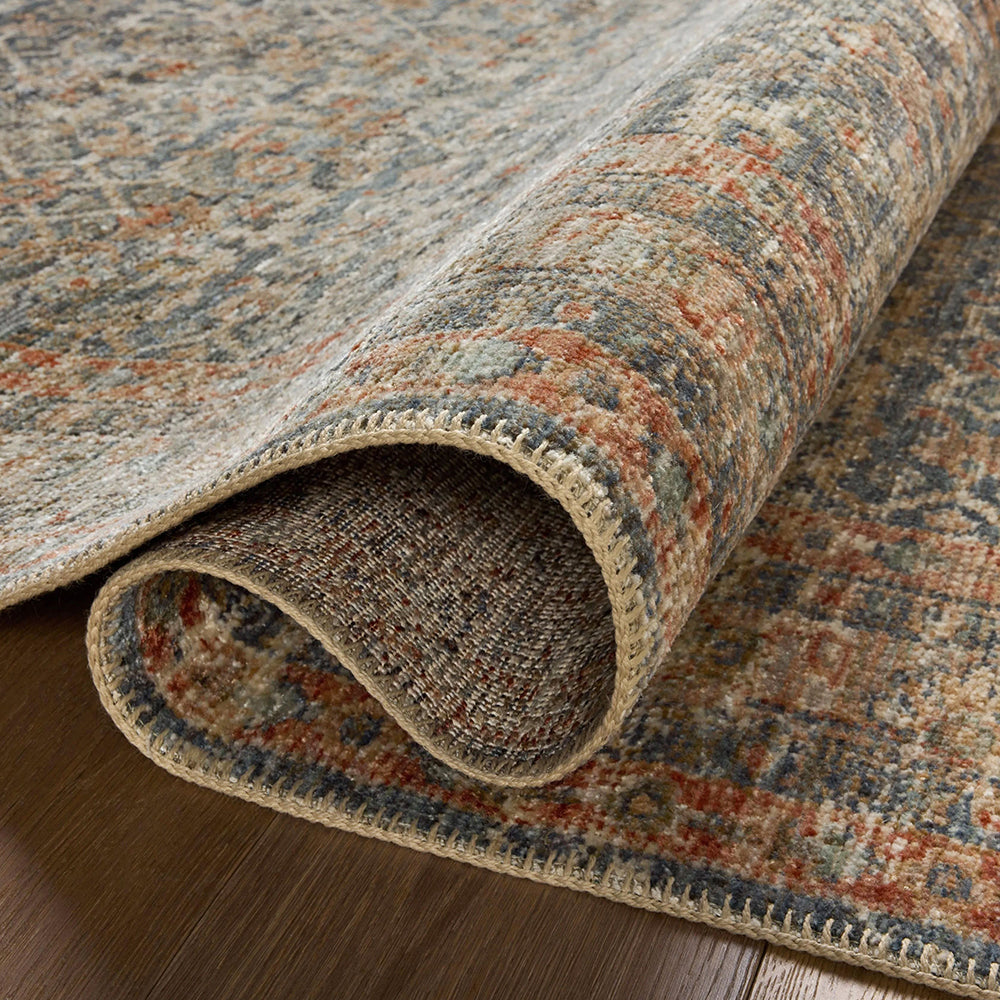 Home Décor Heritage  Blue Rug Rug Culture