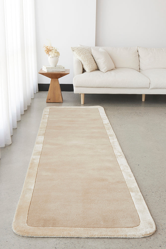 Hunter Husk Wool-Viscose Runner Rug Rug Culture