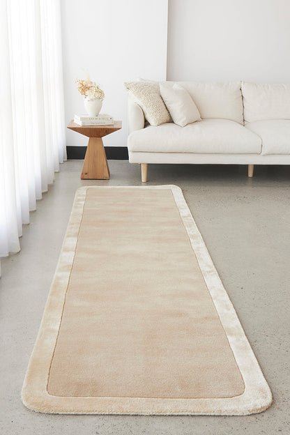 Hunter Husk Wool-Viscose Runner Rug Rug Culture