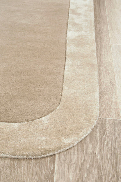Hunter Husk Wool-Viscose Runner Rug Rug Culture