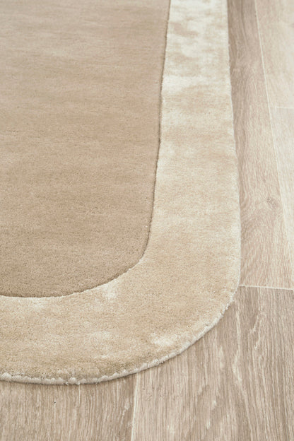 Hunter Husk Wool-Viscose Rug Rug Culture