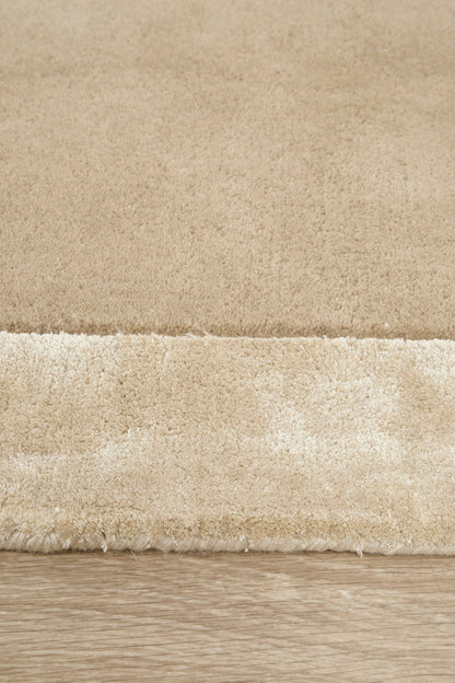 Hunter Husk Wool-Viscose Rug Rug Culture