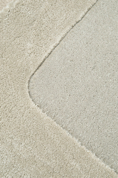 Hunter Silver Wool-Viscose Runner Rug Rug Culture