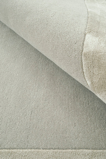 Hunter Silver Wool-Viscose Runner Rug Rug Culture
