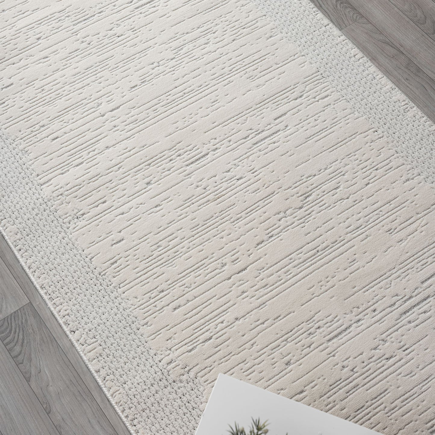 Lavisher 715 Ivory Runner Soft touch Rug Saray Rugs