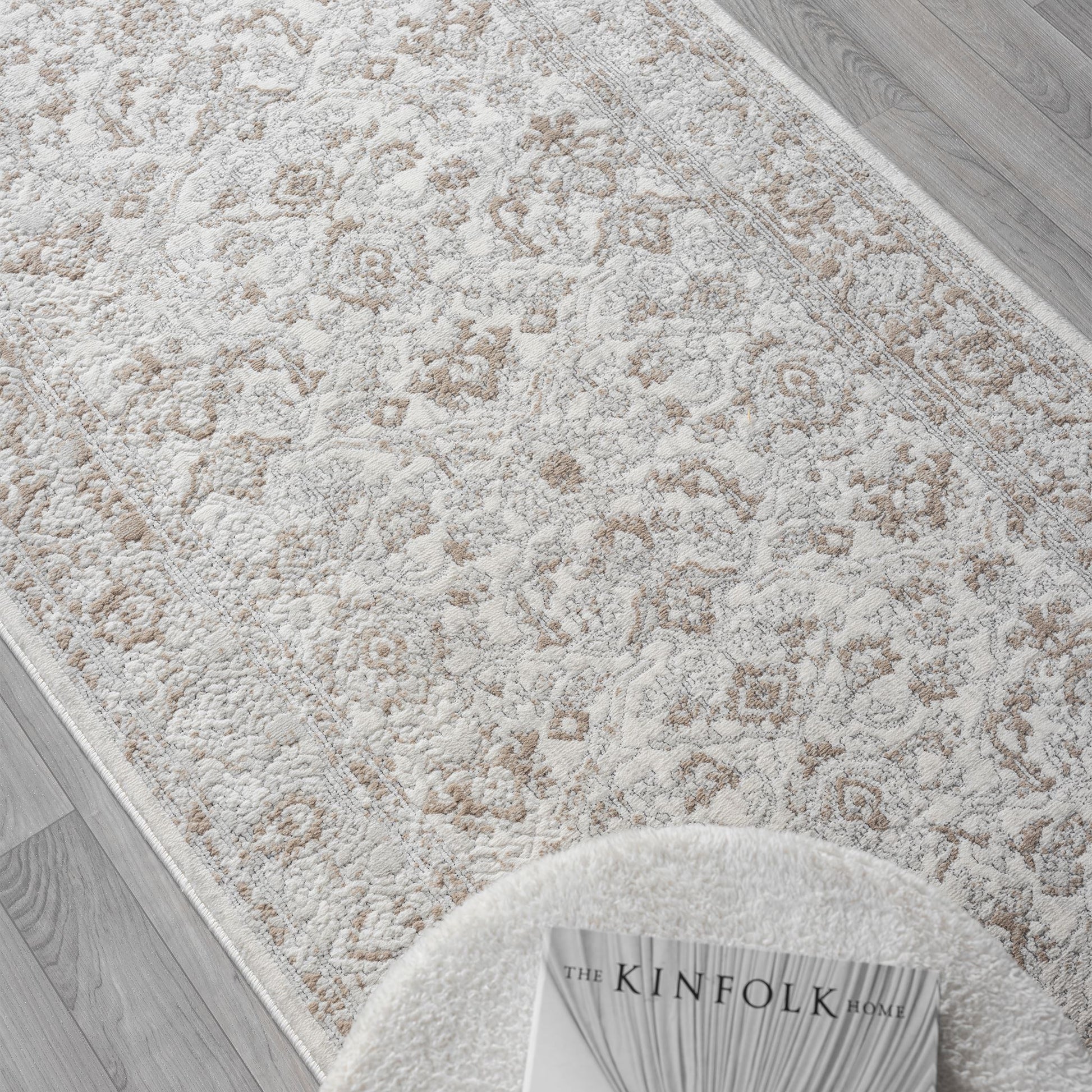 Lavisher 716 Pearl Runner Soft touch Rug Saray Rugs