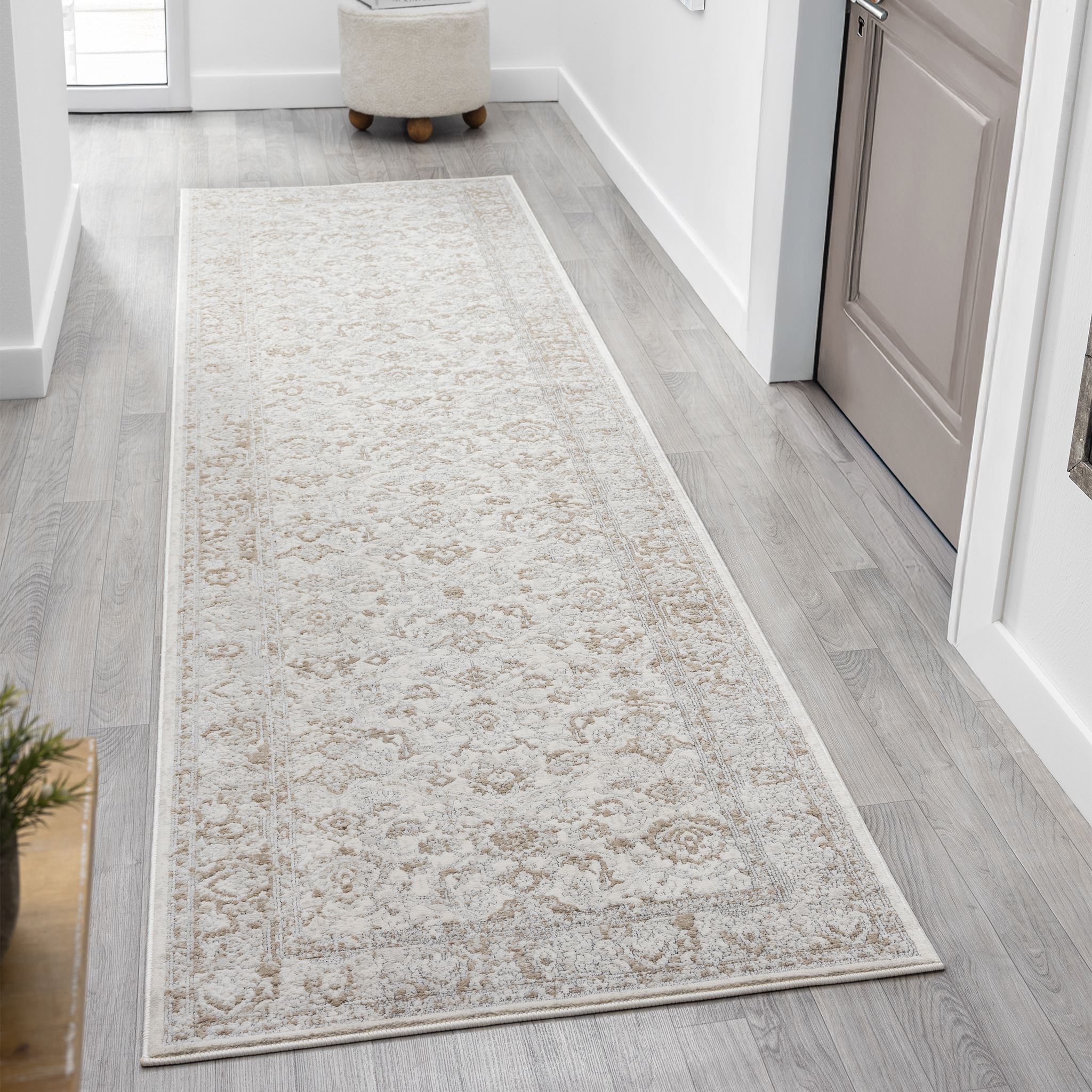 Lavisher 716 Pearl Runner Soft touch Rug Saray Rugs