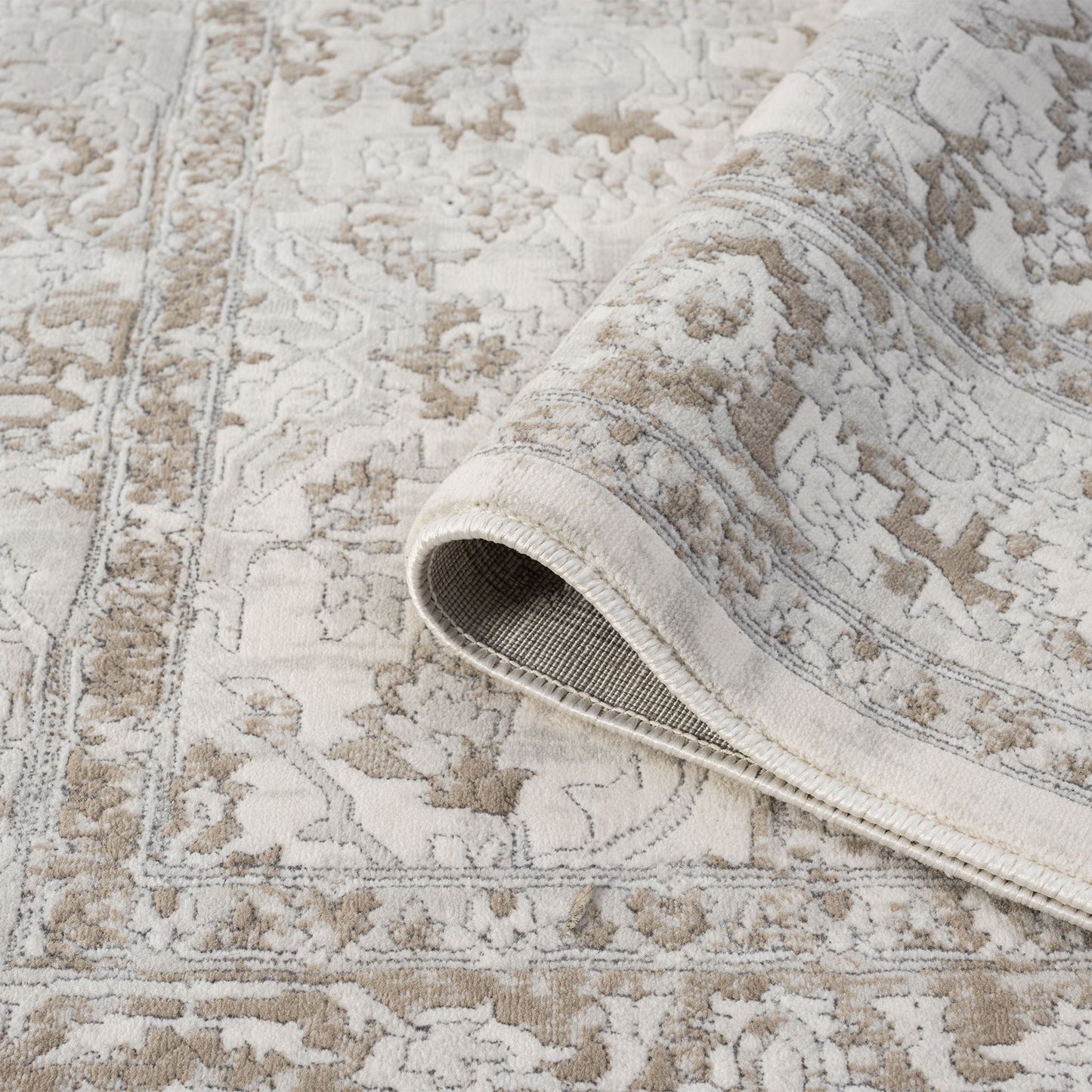 Lavisher 716 Pearl Runner Soft touch Rug Saray Rugs