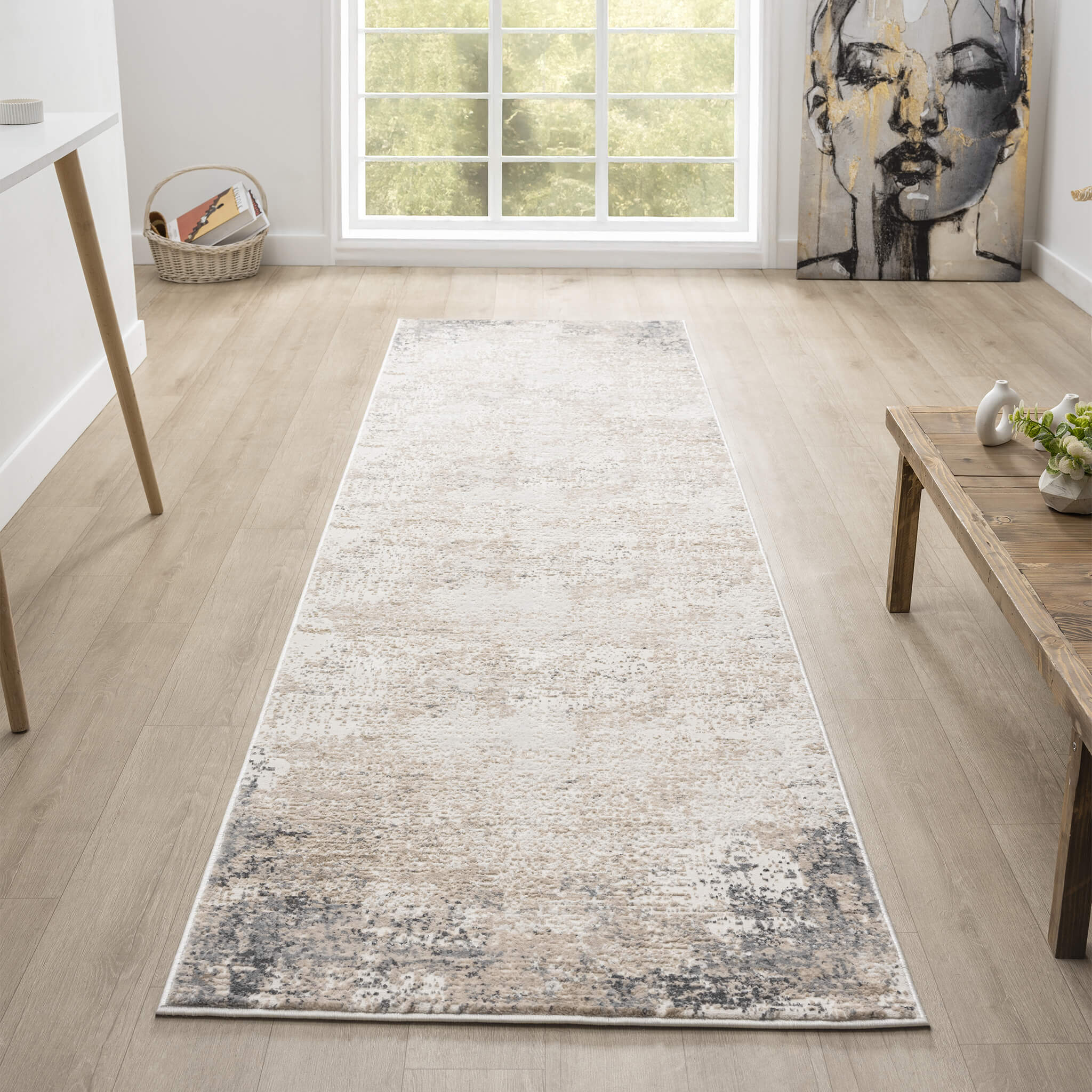Luxley 594 Stone Runner Saray Rugs