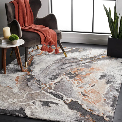 Mineral 222 Rust Rug RUG CULTURE