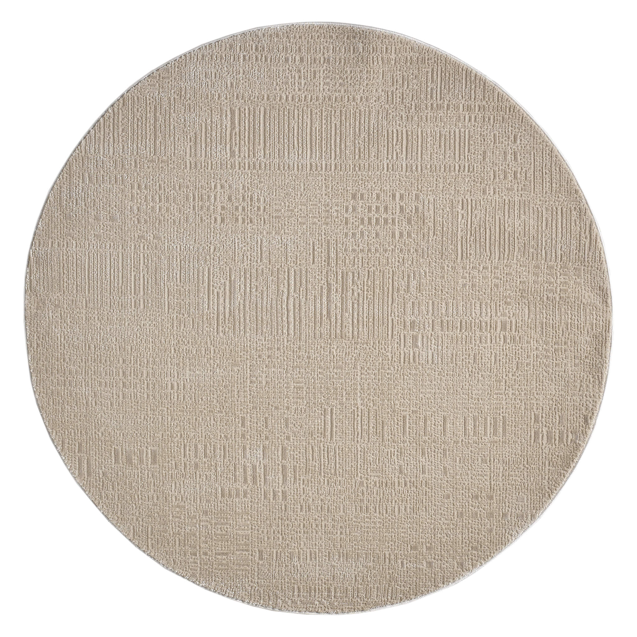 Nobelle 779 Fawn Round Rug Saray Rugs