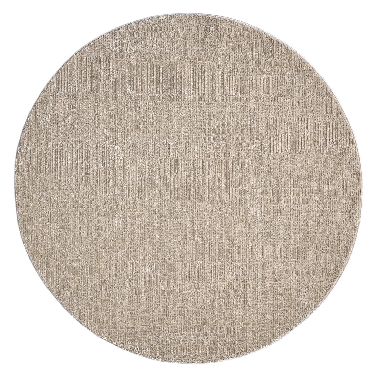 Nobelle 779 Fawn Round Rug Saray Rugs