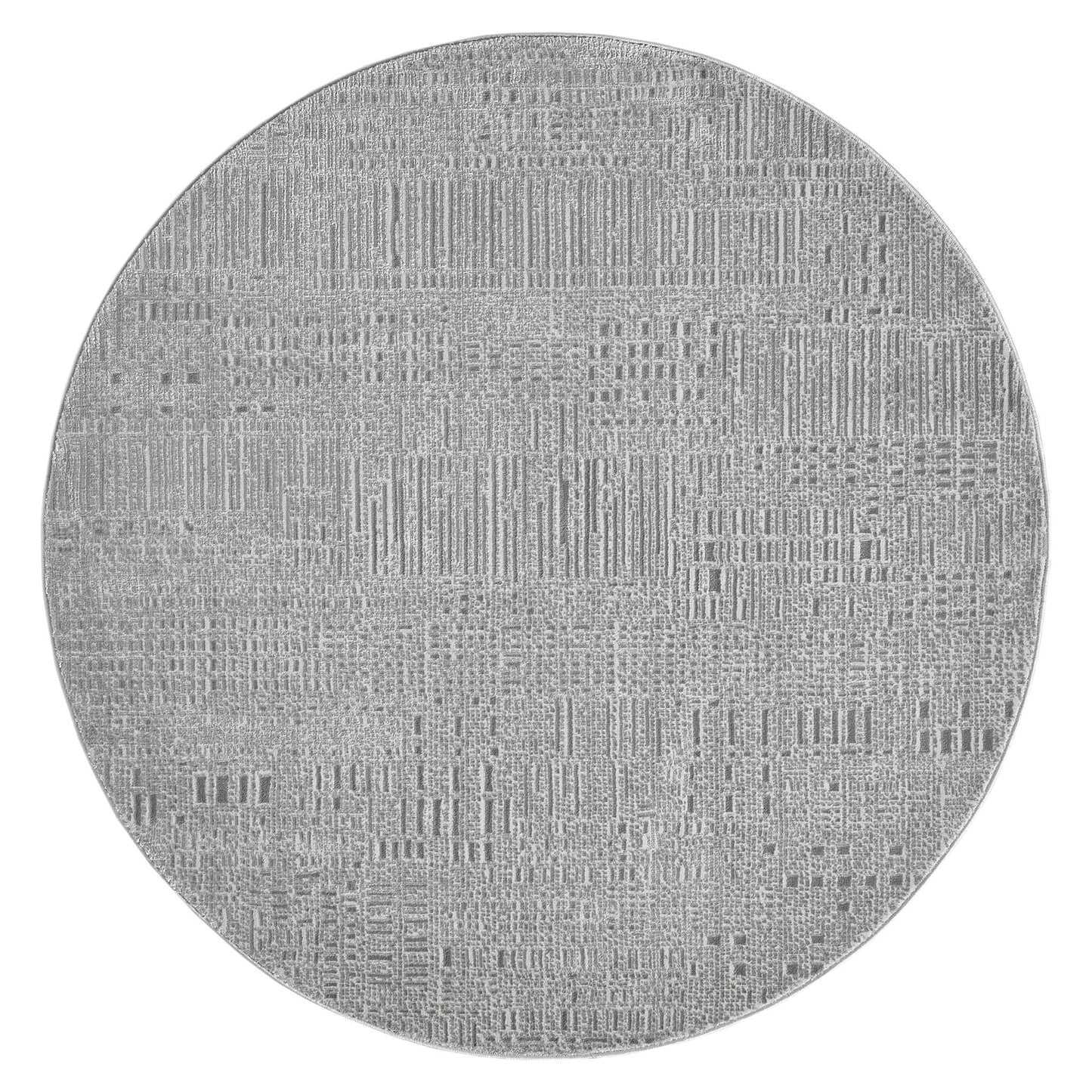 Nobelle 779 Slate Round Rug Saray Rugs