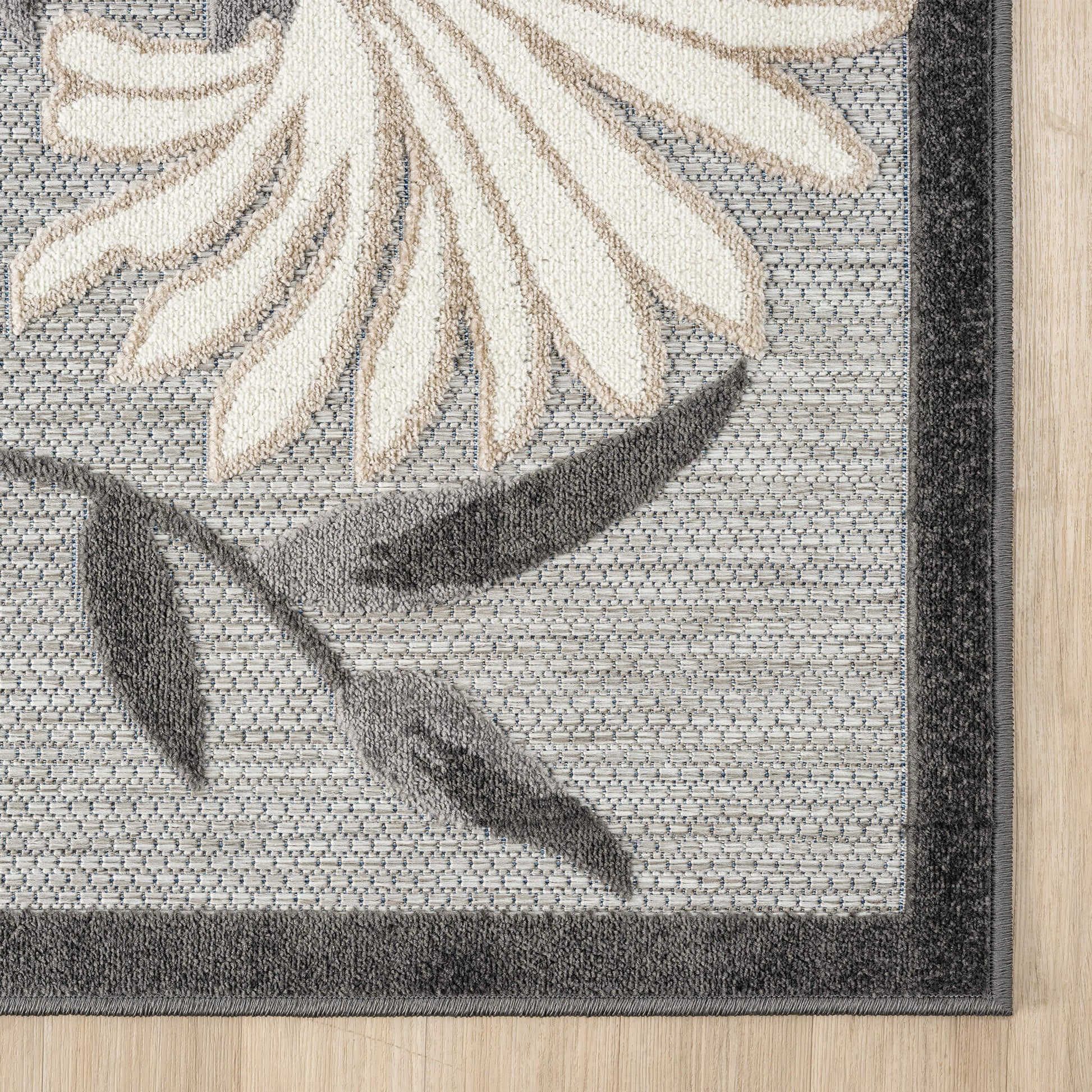 Paradise 537 Silver Runner Saray Rugs