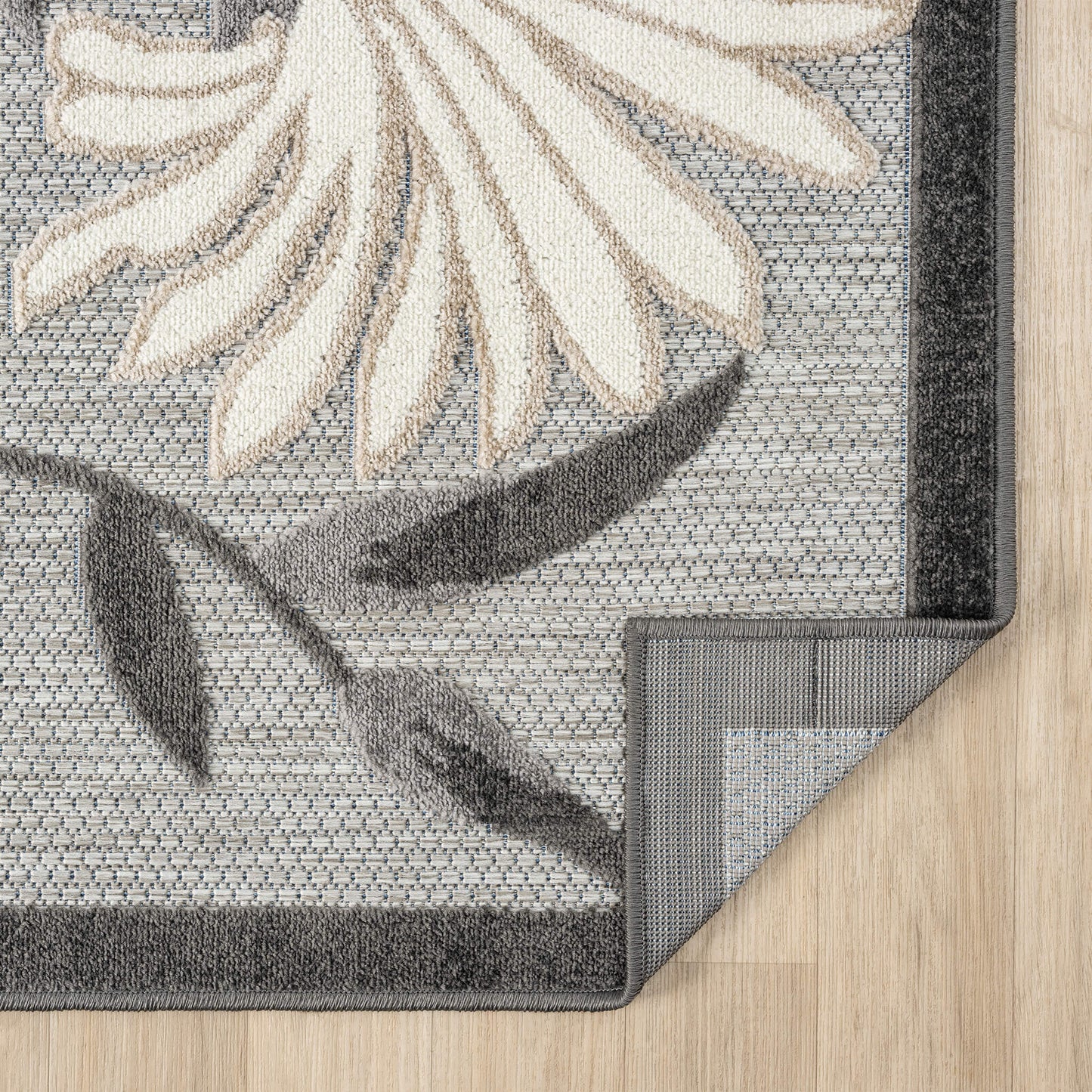 Paradise 537 Silver Runner Saray Rugs