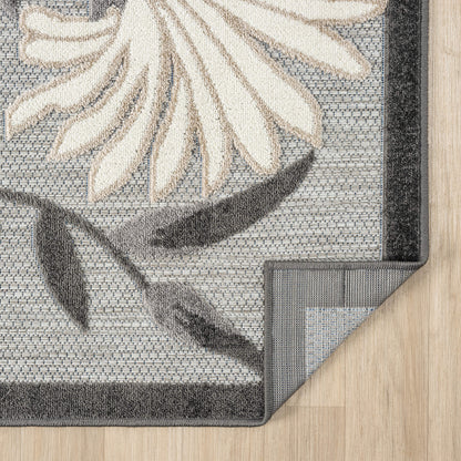 Paradise 537 Silver Runner Saray Rugs
