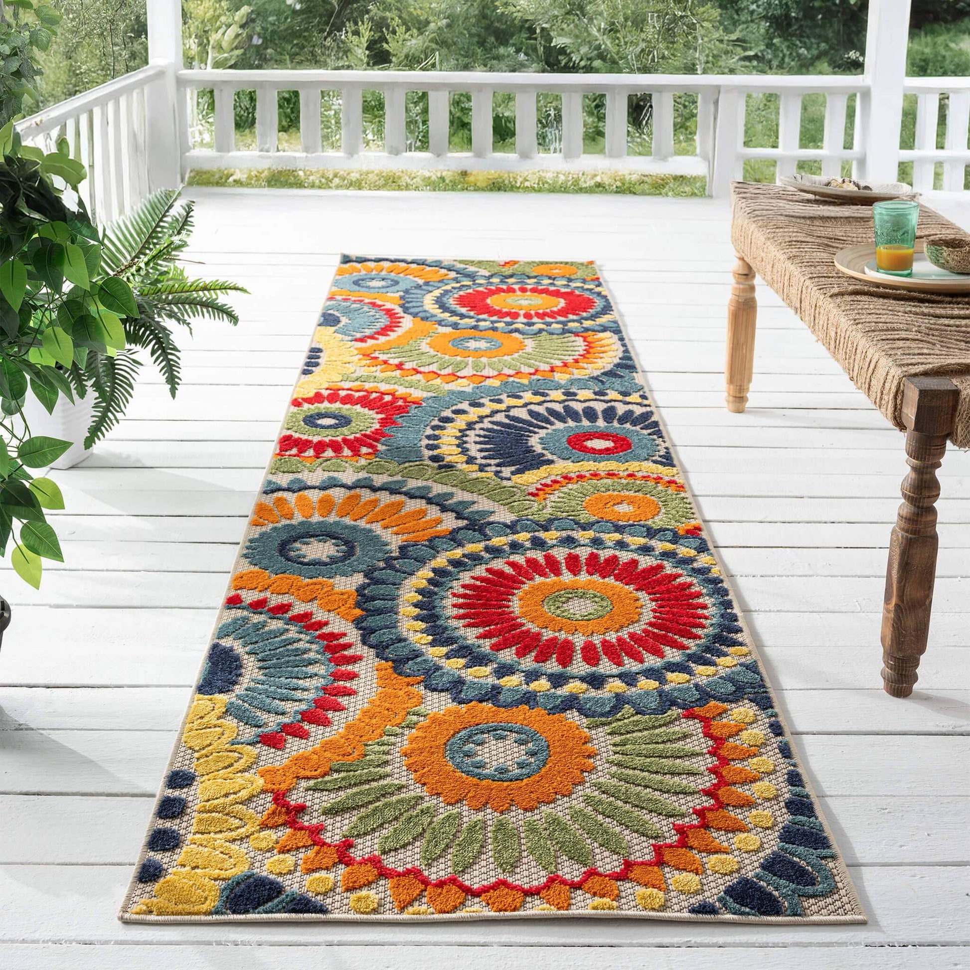 Paradise 538 Multi Runner Saray Rugs