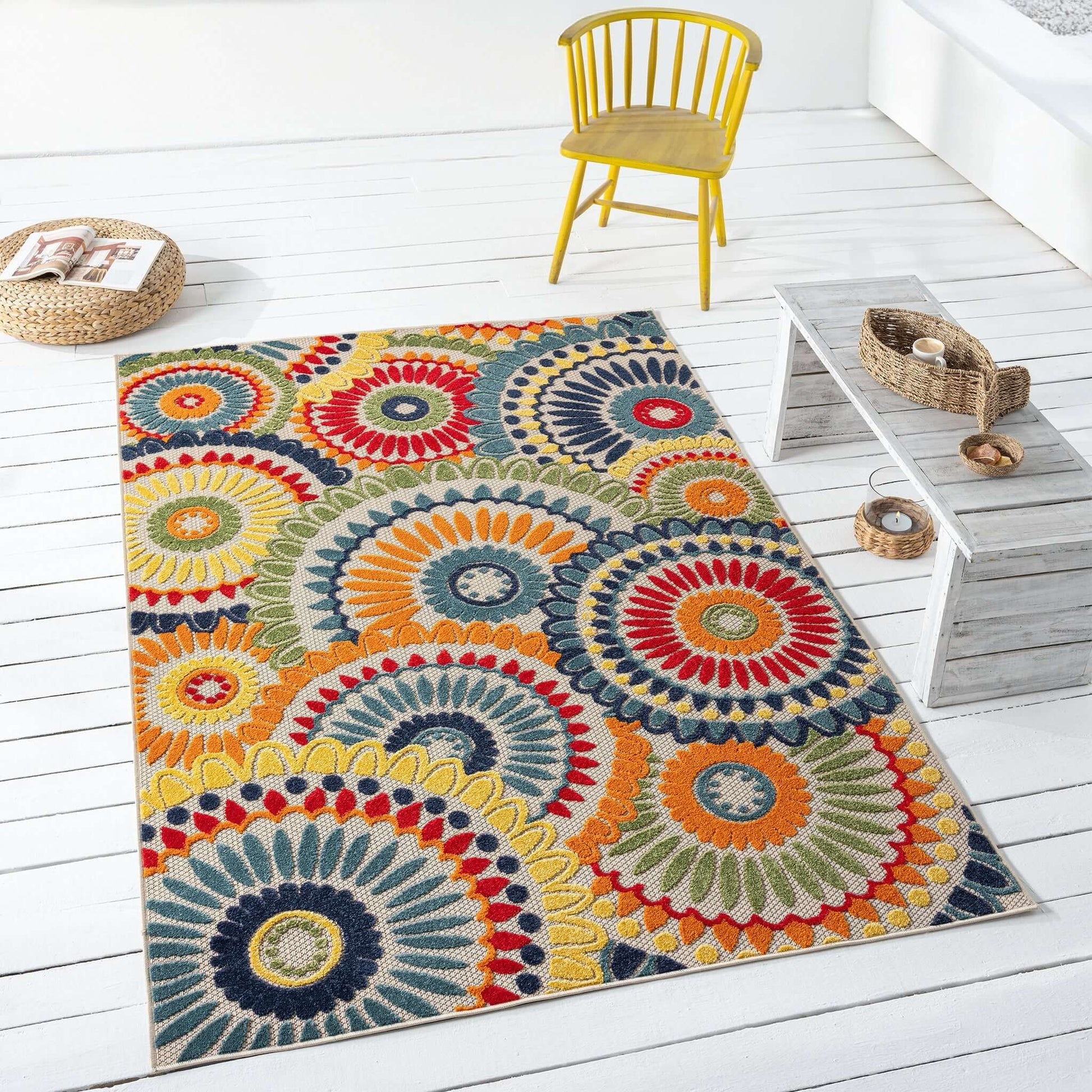Paradise 538 Multi Saray Rugs