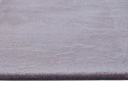 Pony Soft Gun Metal Clour Rug Italtex