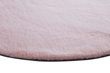 Pony Soft Round Pink Rug Italtex