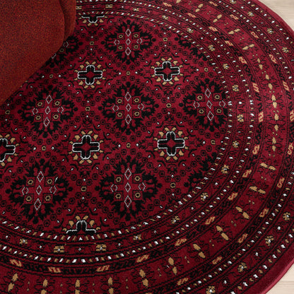 Empire 521 Red Round Rug Saray Rugs