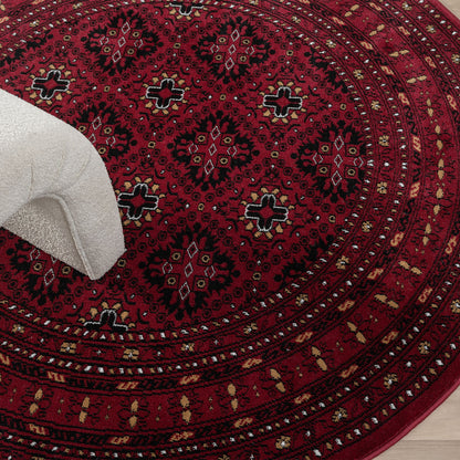 Empire 521 Red Round Rug Saray Rugs