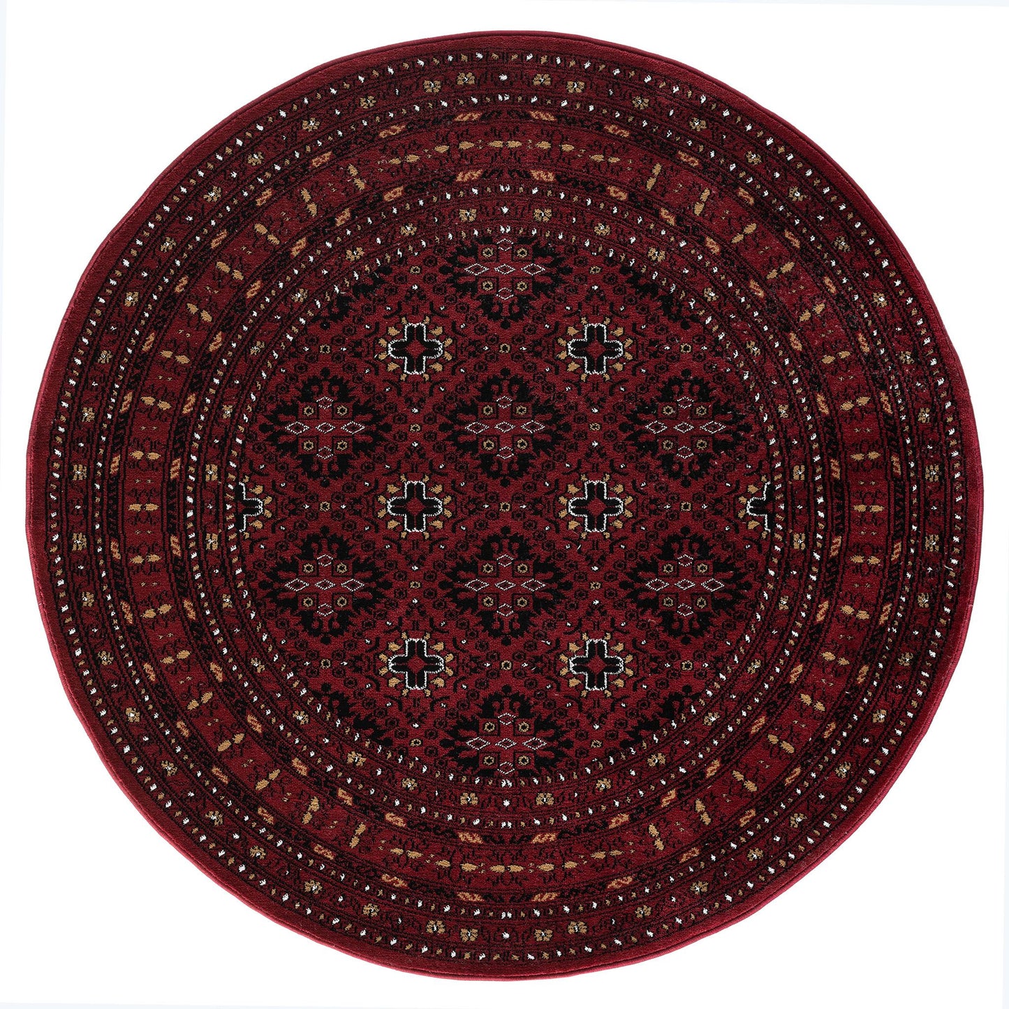 Empire 521 Red Round Rug Saray Rugs
