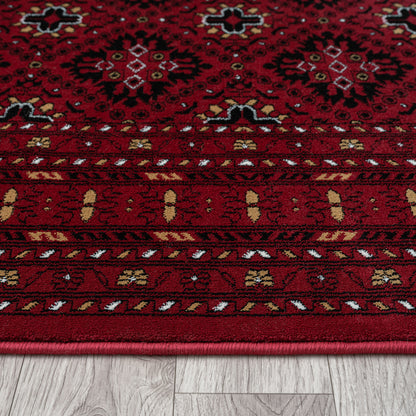 Empire 521 Red Hallway Runner Saray Rugs