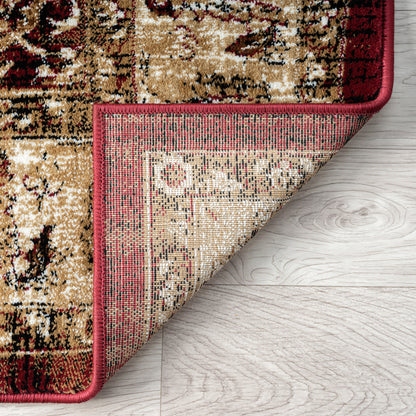 Empire 527 Red Hallway Runner Saray Rugs