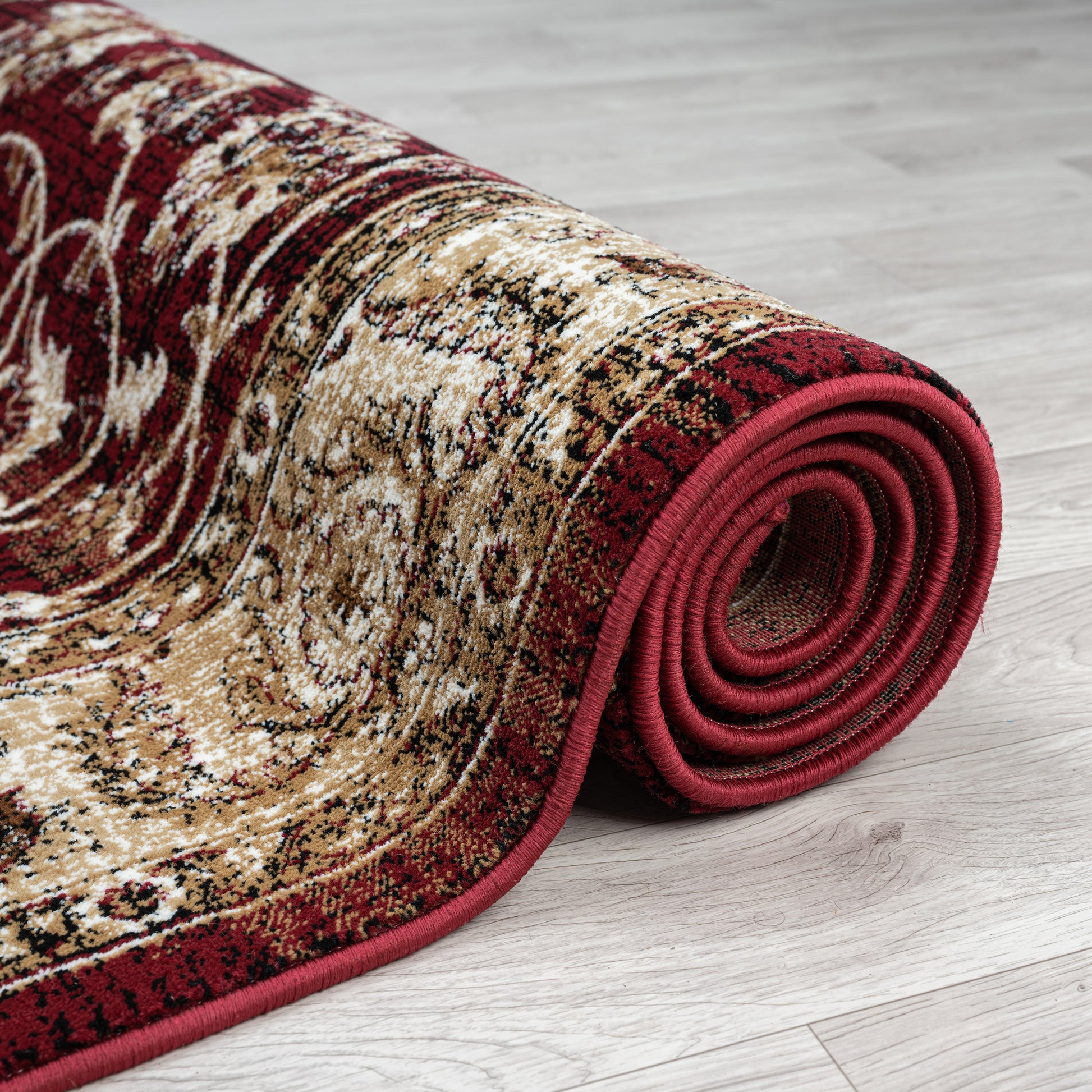 Empire 527 Red Hallway Runner Saray Rugs