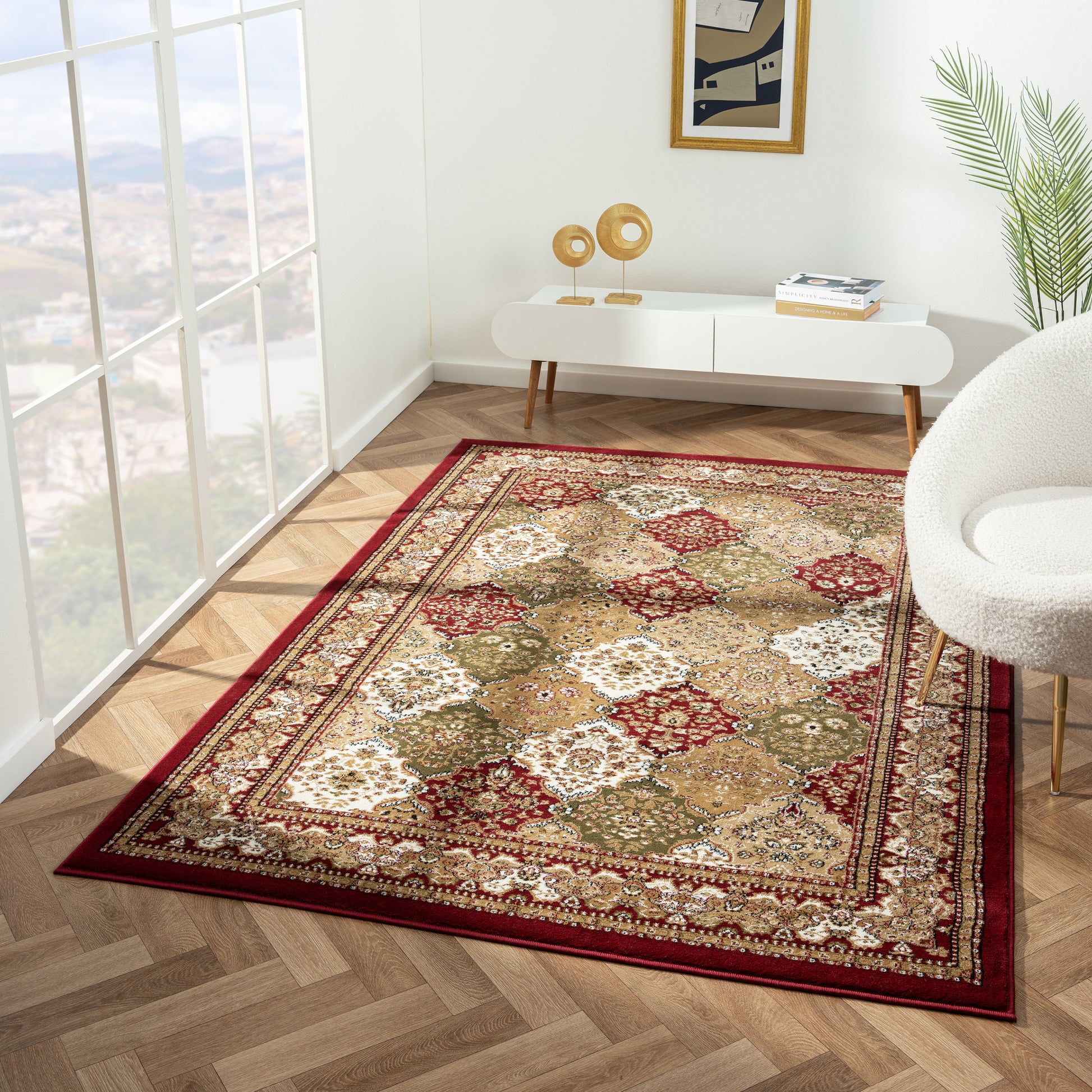 Empire 528 Red Rug Saray Rugs