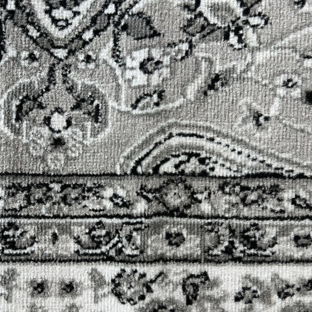 Budget Rugs 2567 grey square Rug Saray Rugs