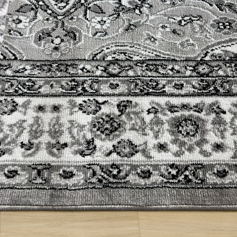 Budget Rugs 2567 grey square Rug Saray Rugs