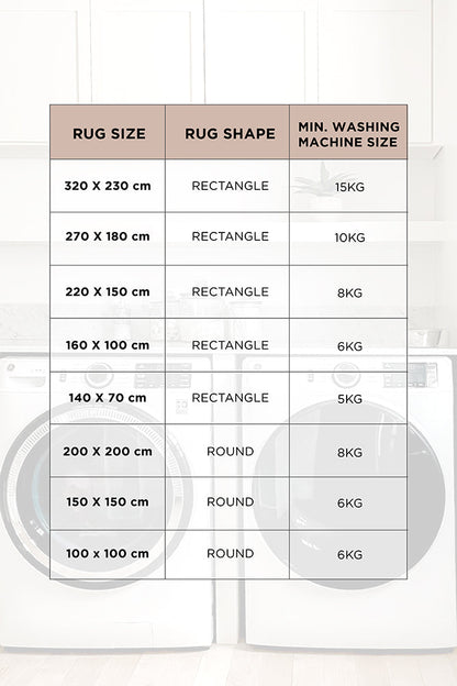 Suncoast Rishi Natural Washable Rug Rug Culture