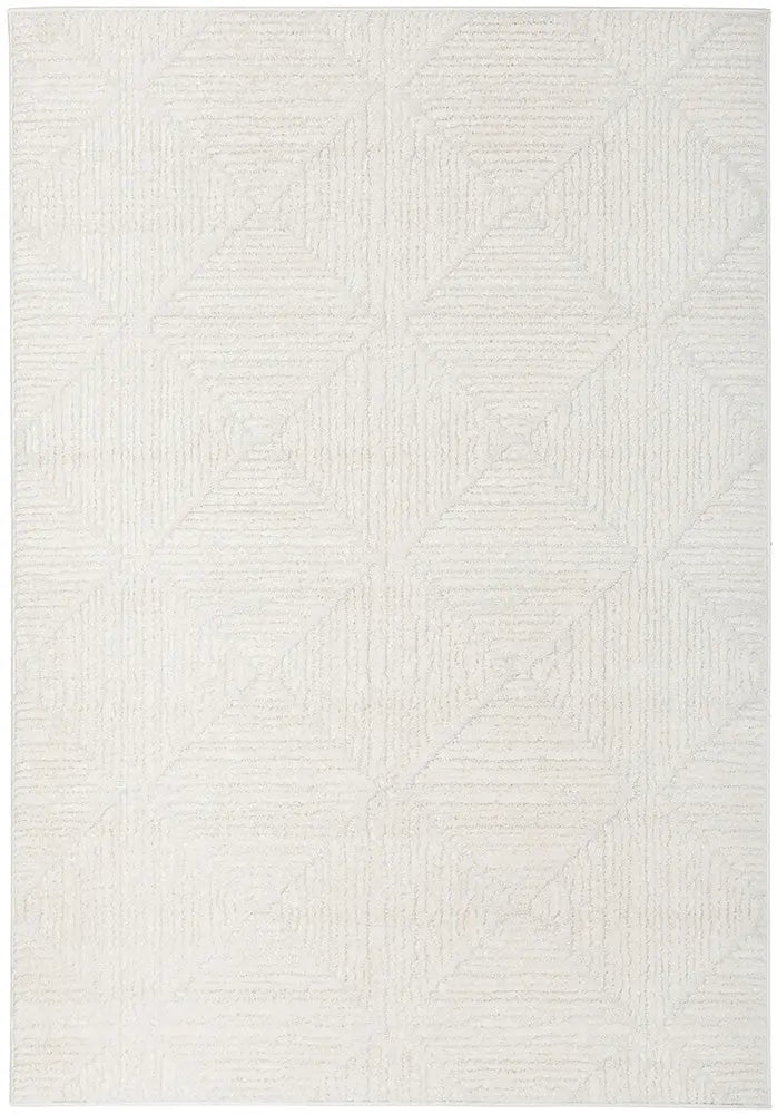Sera Shilo White Rug RUG CULTURE