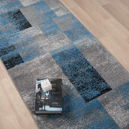 Slate 766 Blue Runner Saray Rugs