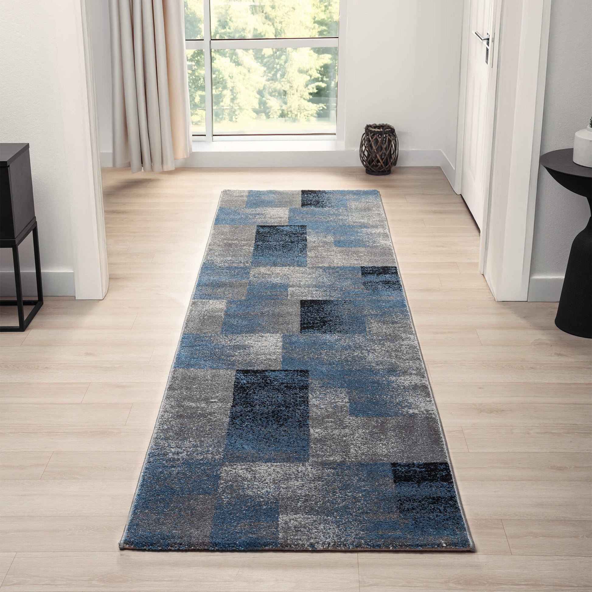 Slate 766 Blue Runner Saray Rugs