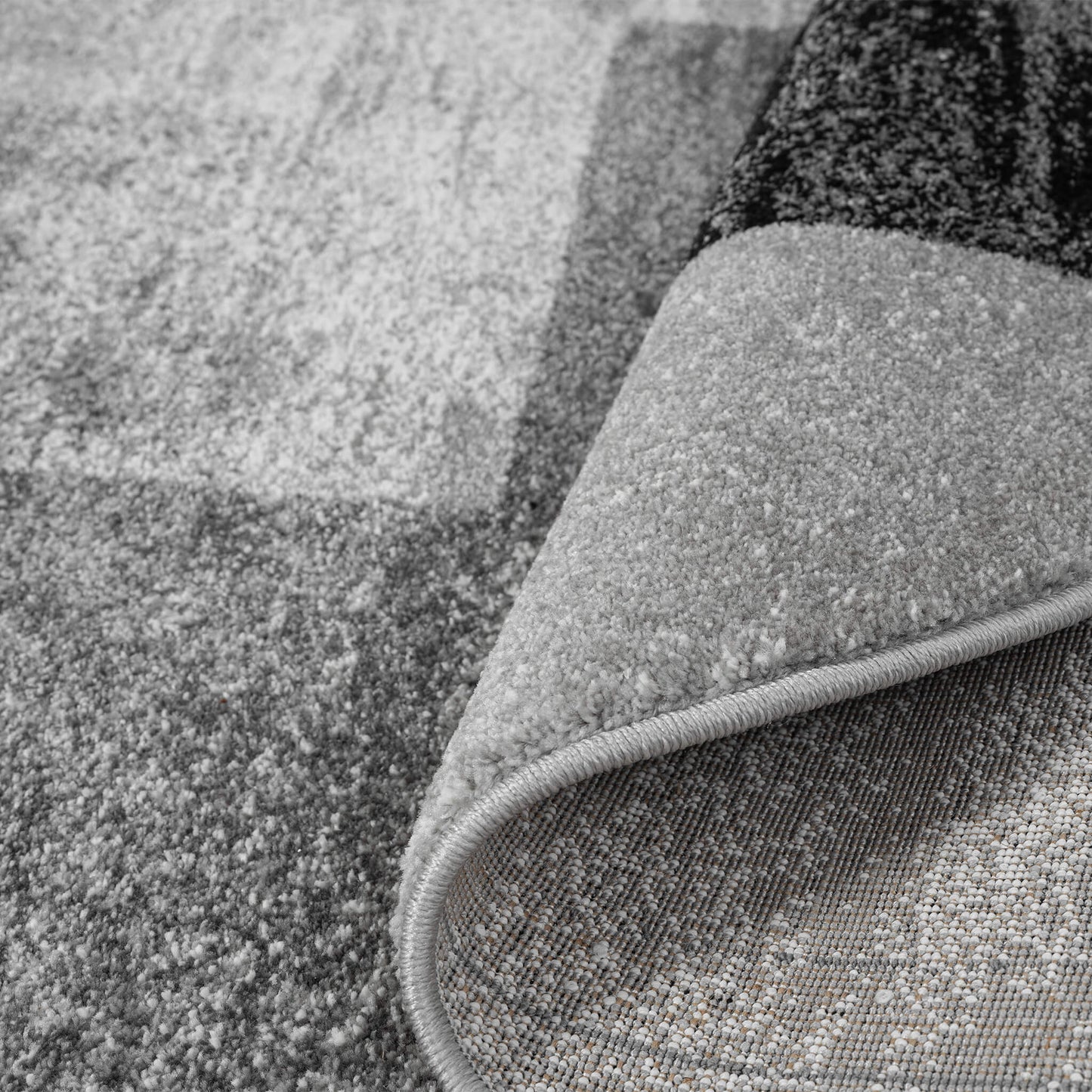 Slate 766 Grey Round Rug Saray Rugs