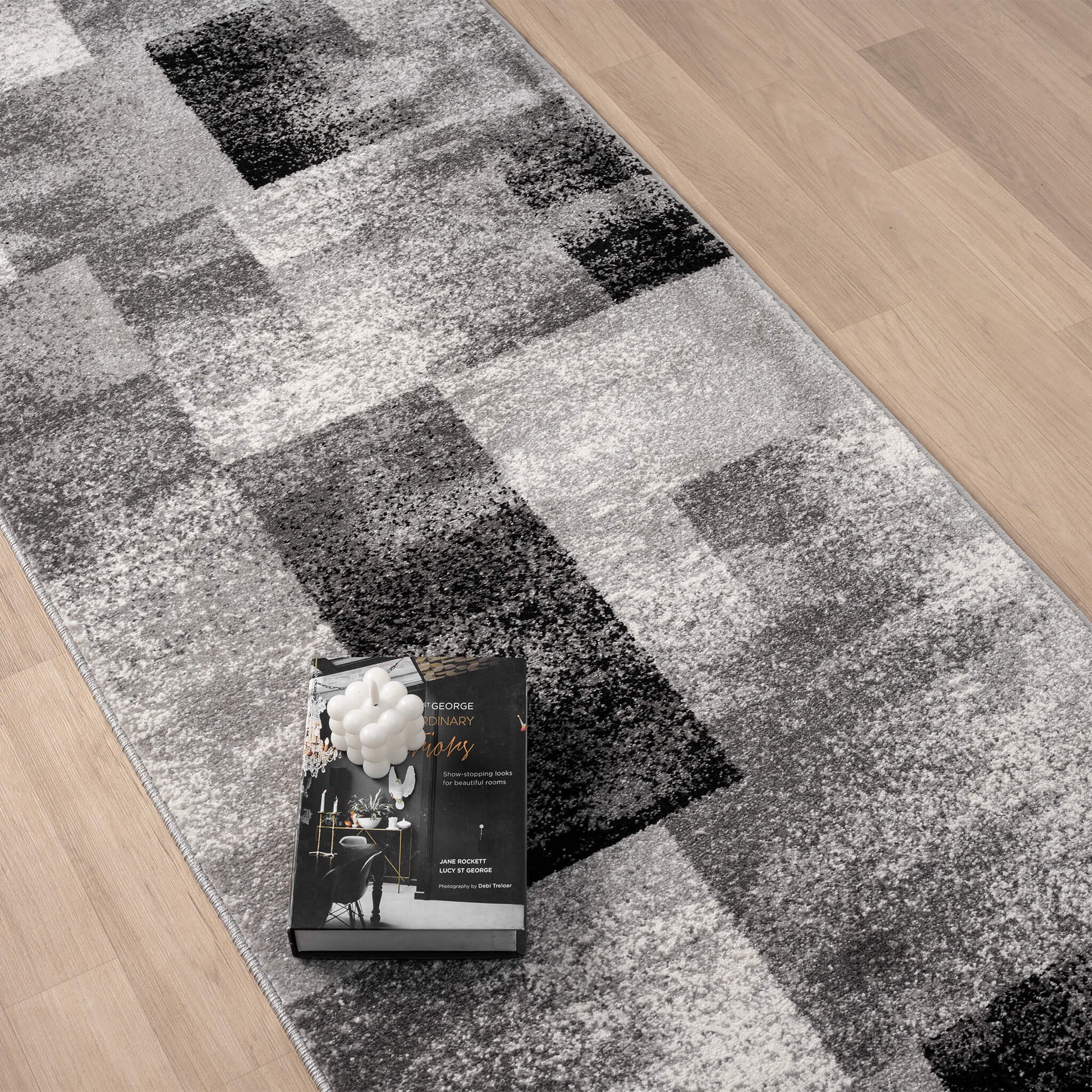 Slate 766 Grey Runner Saray Rugs