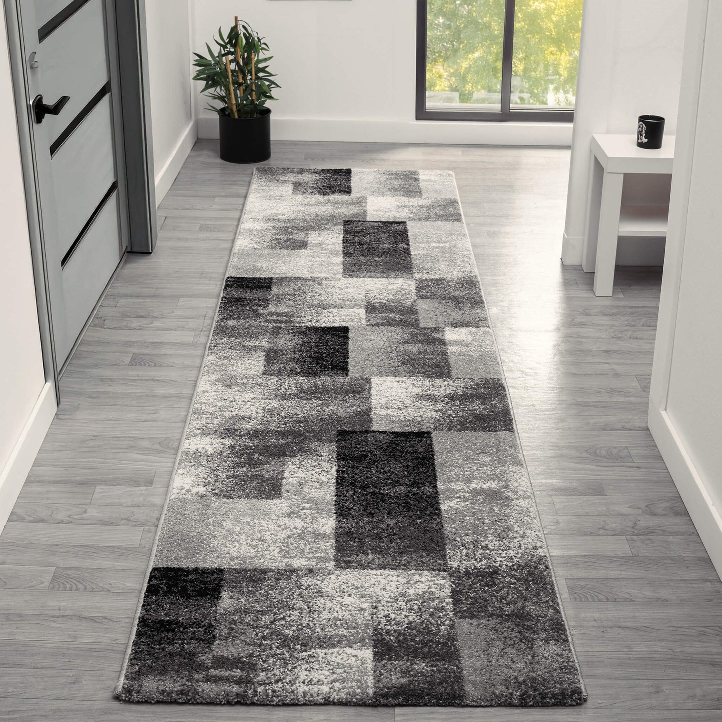 Slate 766 Grey Runner Saray Rugs