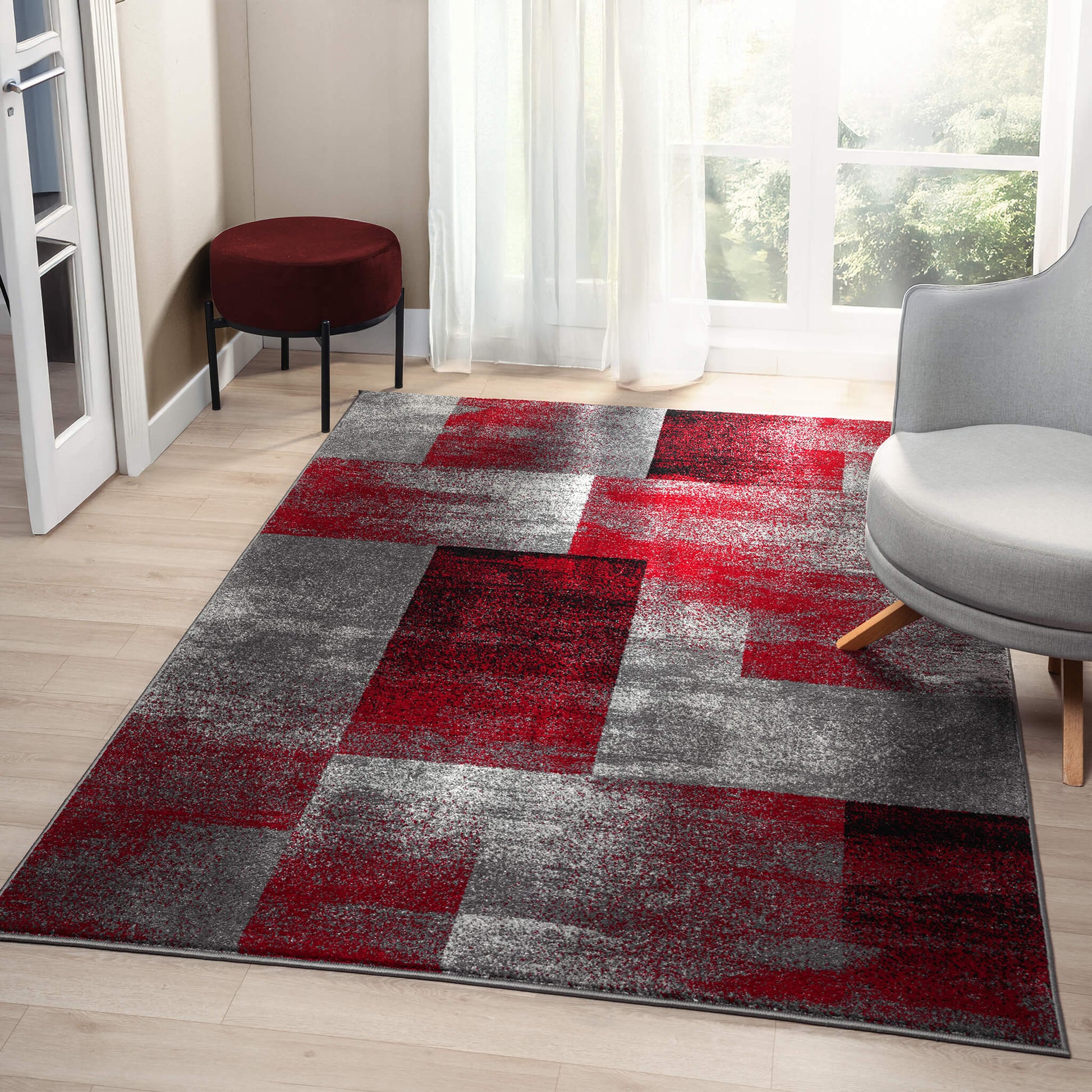 Slate 766 Red Saray Rugs