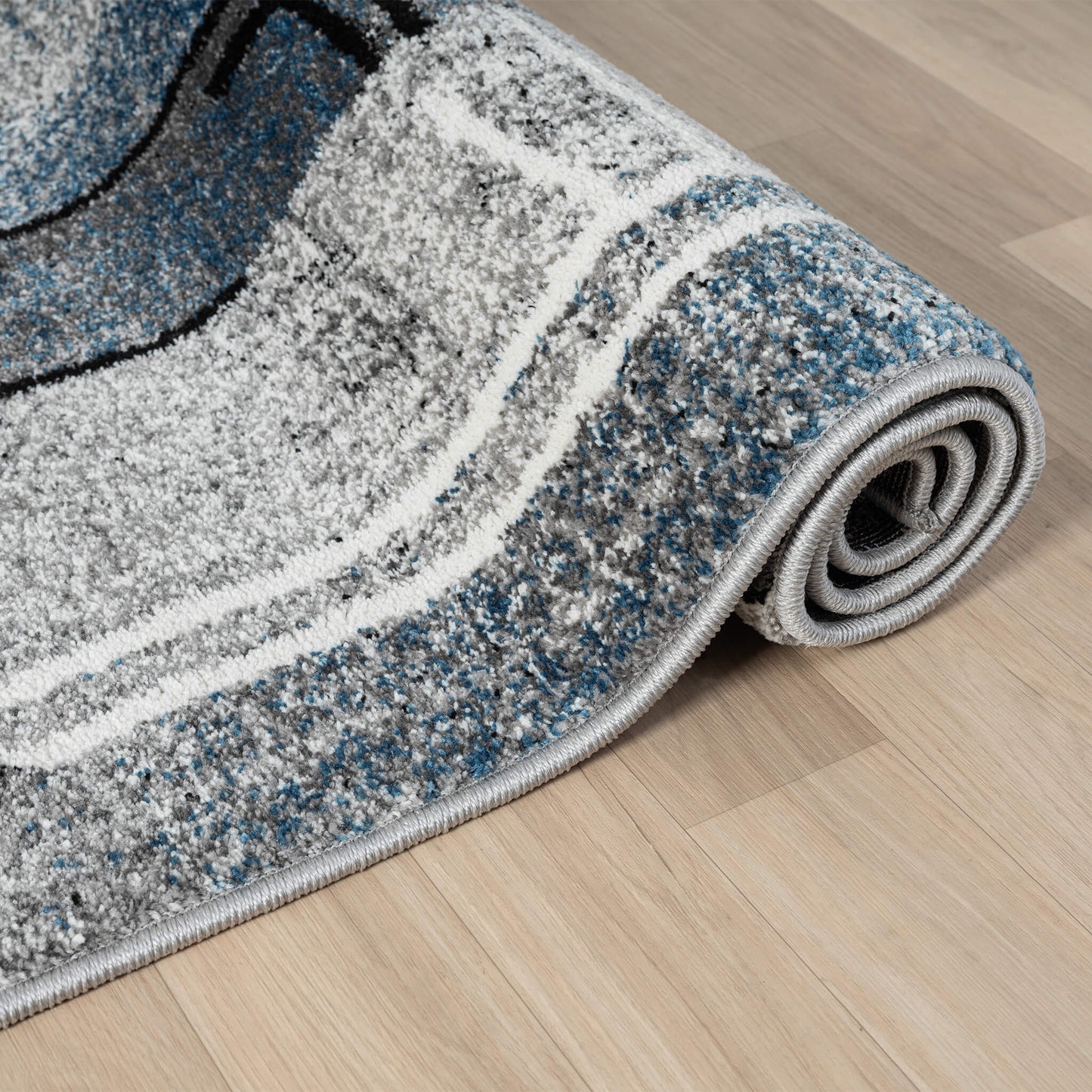 Slate 768 Blue Runner Saray Rugs