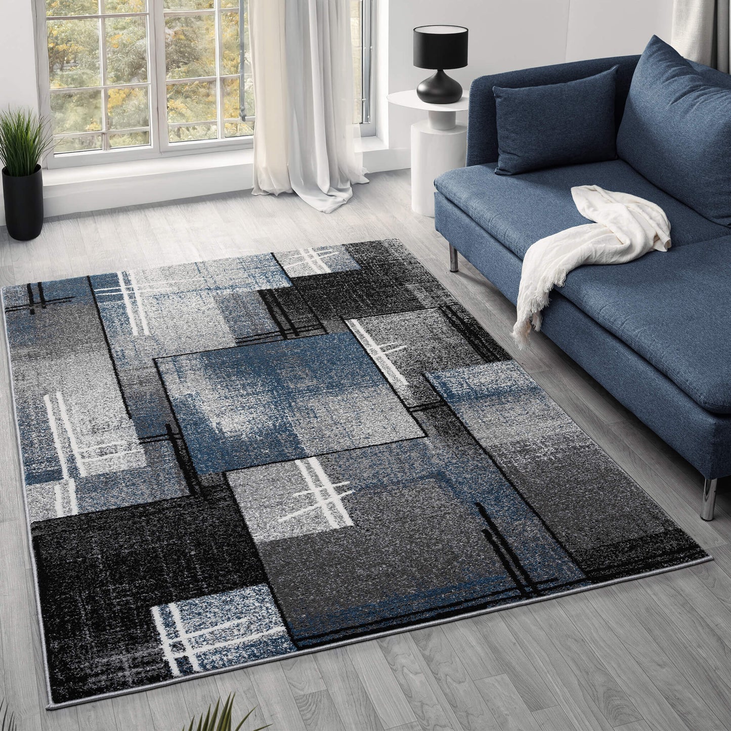 Slate 768 Blue Rug Saray Rugs