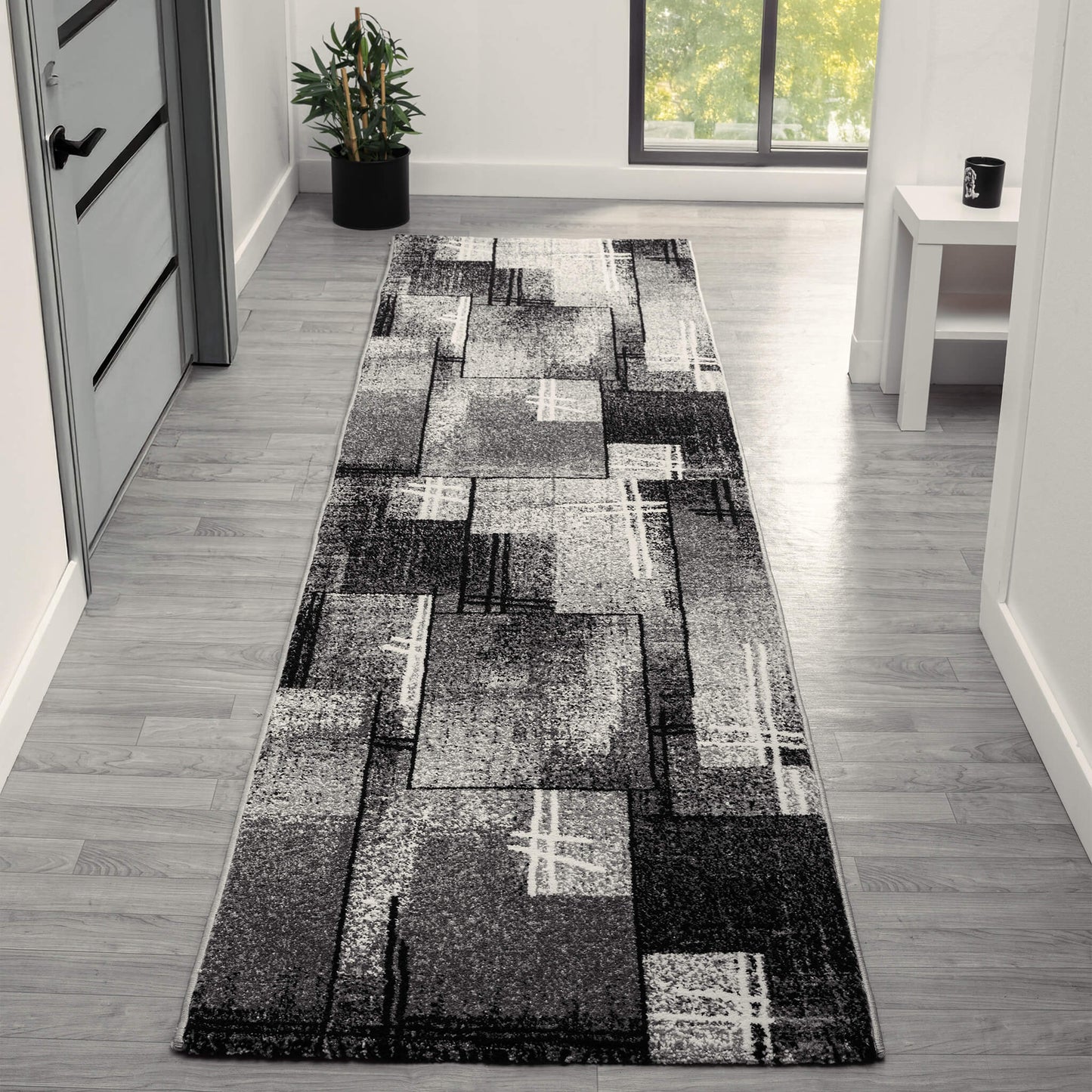 Slate 768 Grey Runner Saray Rugs