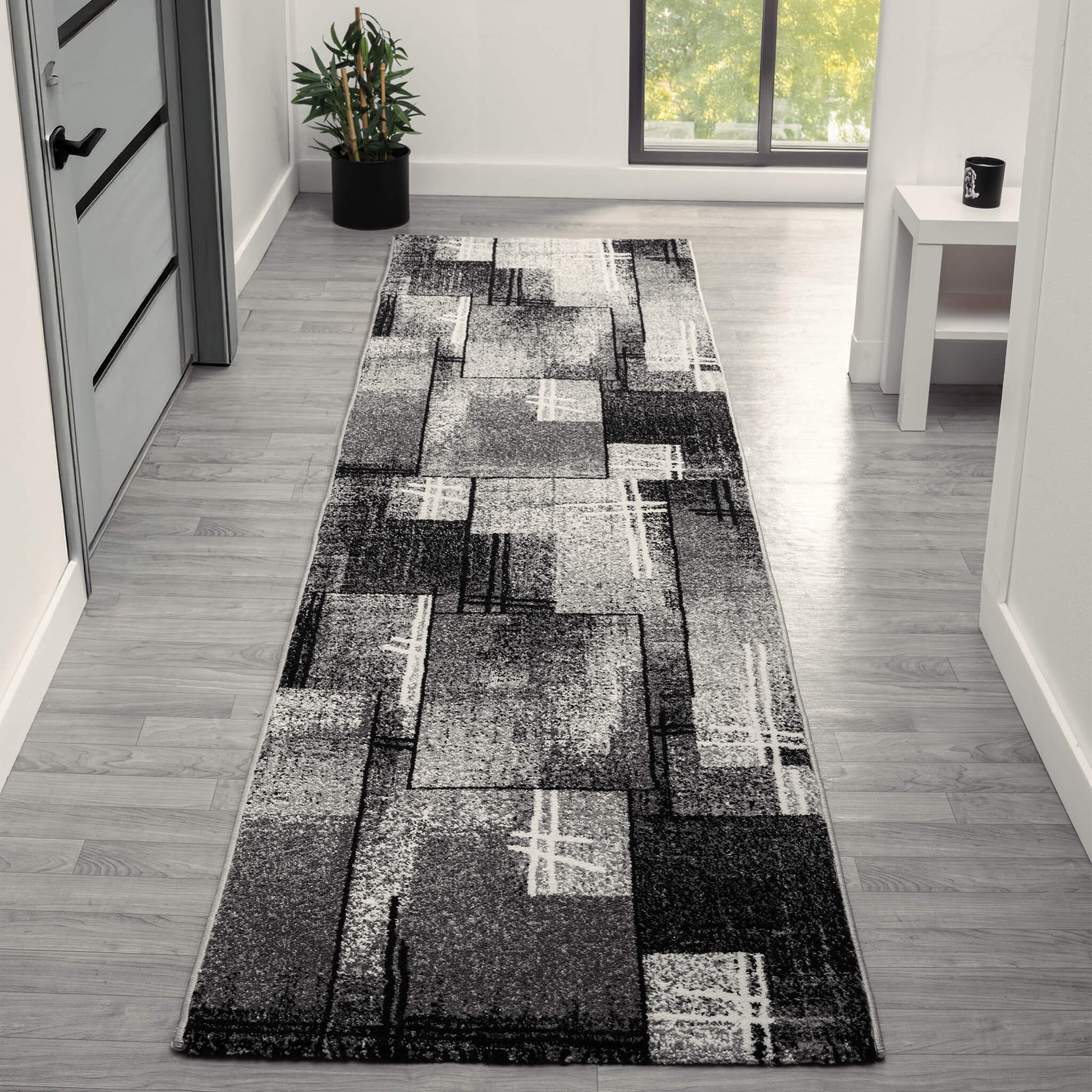 Slate 768 Grey Runner Saray Rugs