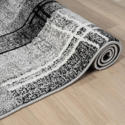 Slate 768 Grey Runner Saray Rugs
