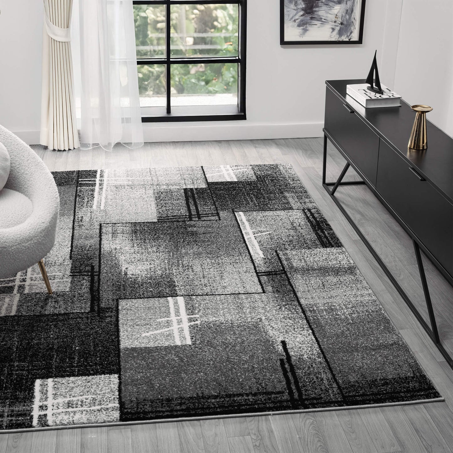 Slate 768 Grey Rug Saray Rugs