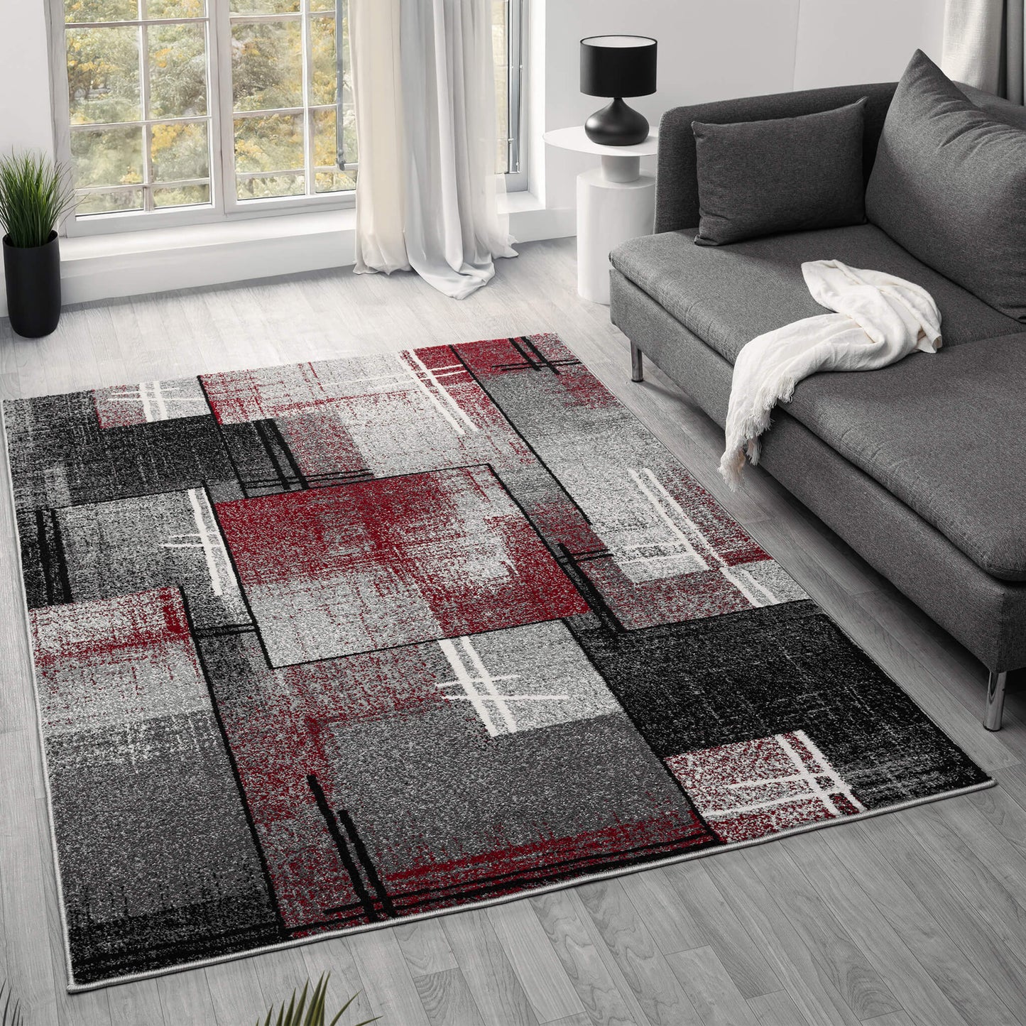 Slate 768 Red Rug Saray Rugs