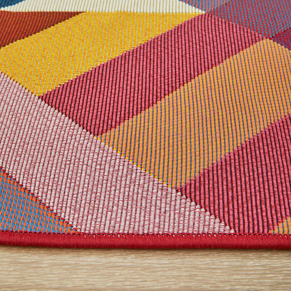 Verona Geo Multi Runner Rug Rug Culture