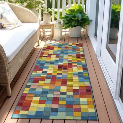 Verona Pixel Multi Rug Rug Culture